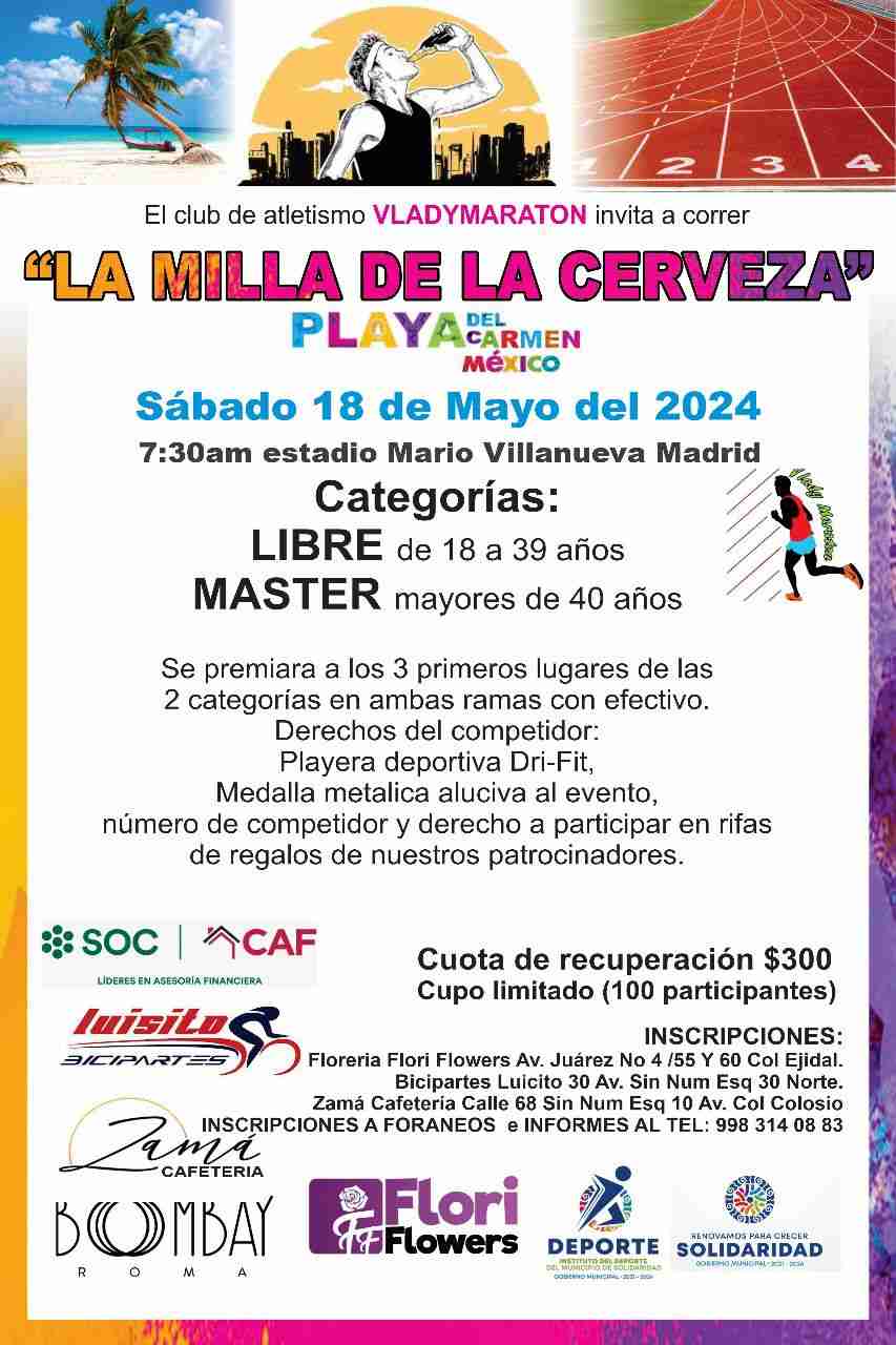 Participa en la Milla de la Cerveza