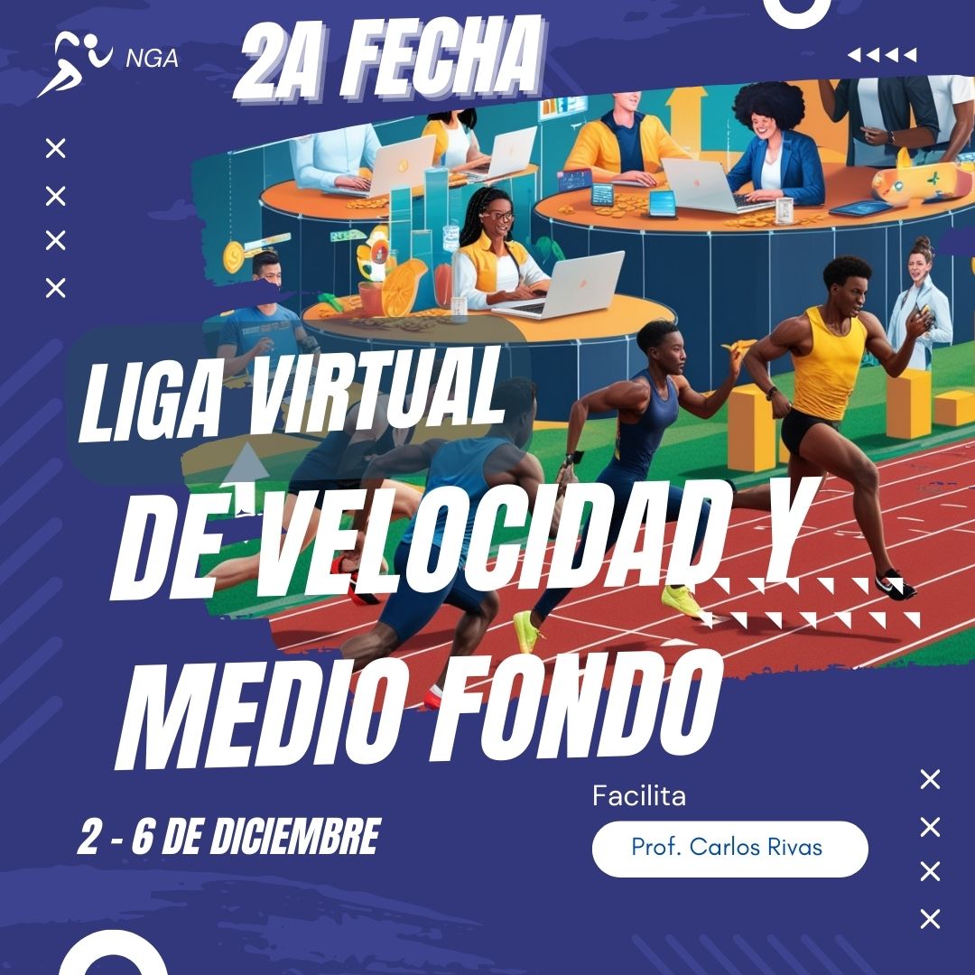 Liga virtual de velocidad y medio fondo